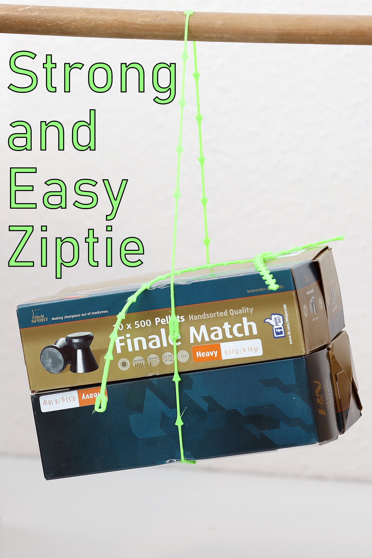 Yet another reusable Ziptie. Strong or easy.