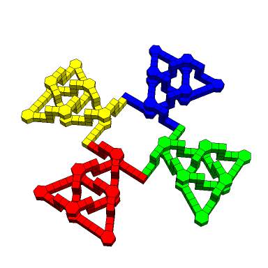 Square Knotted Epicycloid
