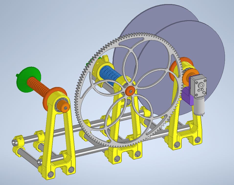 Rewinding machine