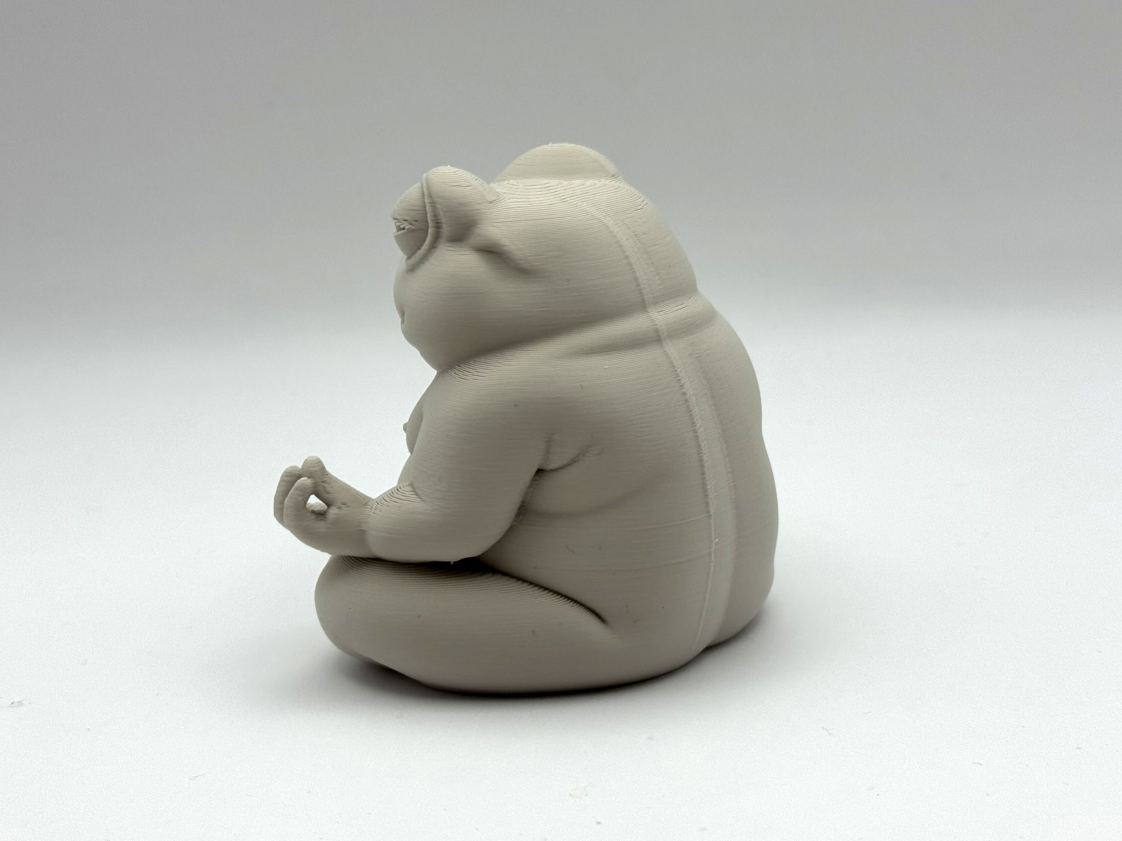 Miniatura 2 do modelo 3D Chonky Zen Frog