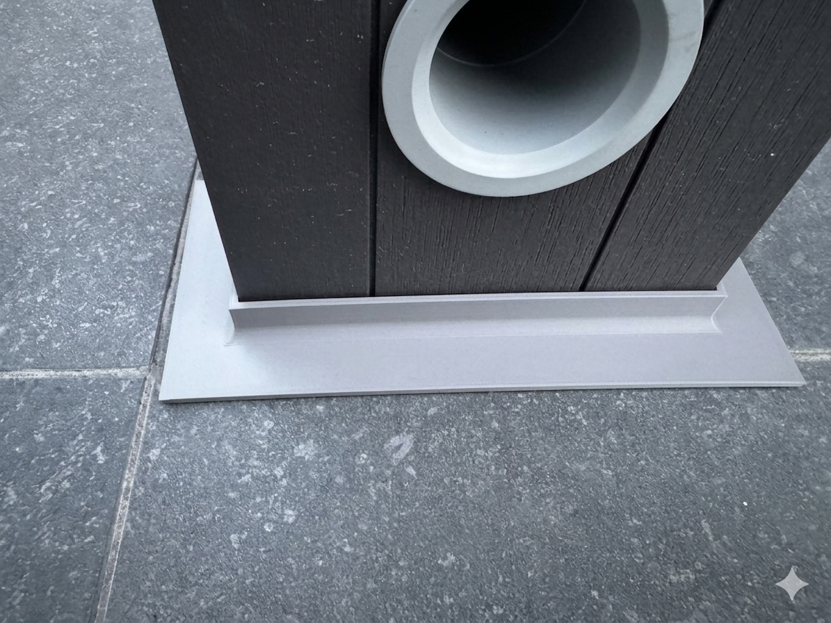 Renson Camargue reinforced feet finishing