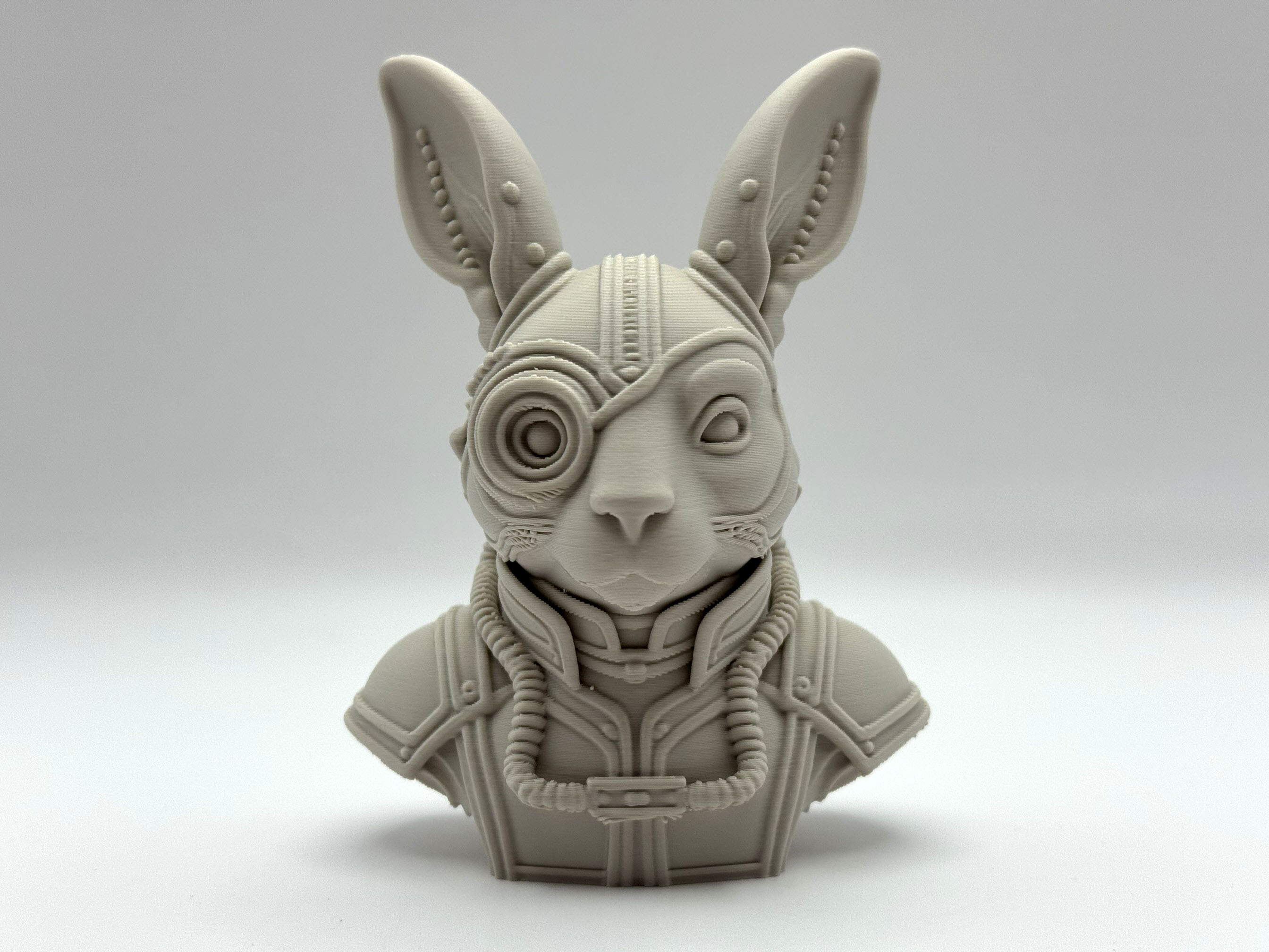 Steampunk Rabbit Bust