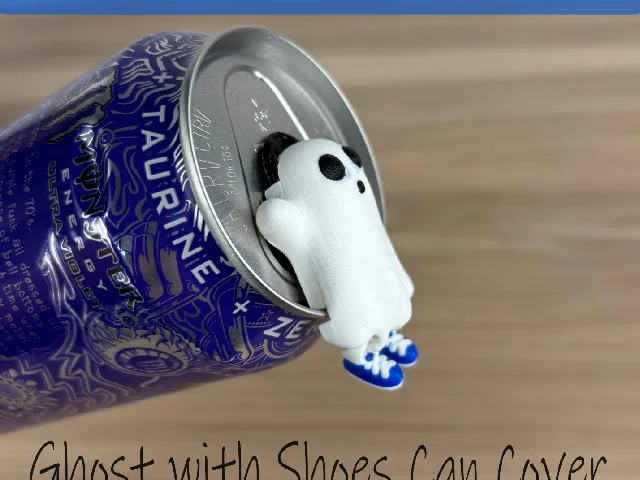 Ghost with Shoes Can Cover