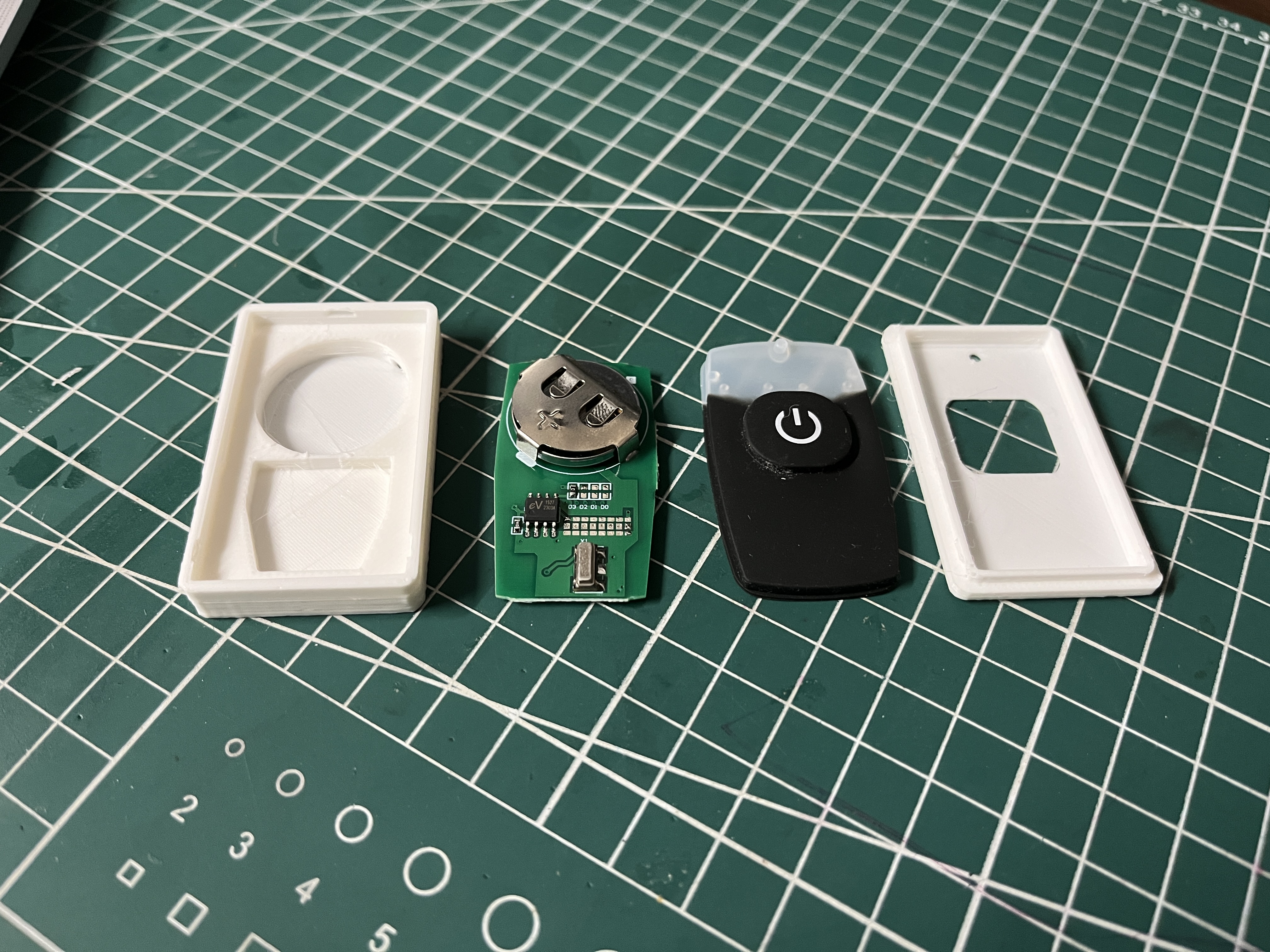 Cheap 433MHz Dash Button Style Single Remote Button