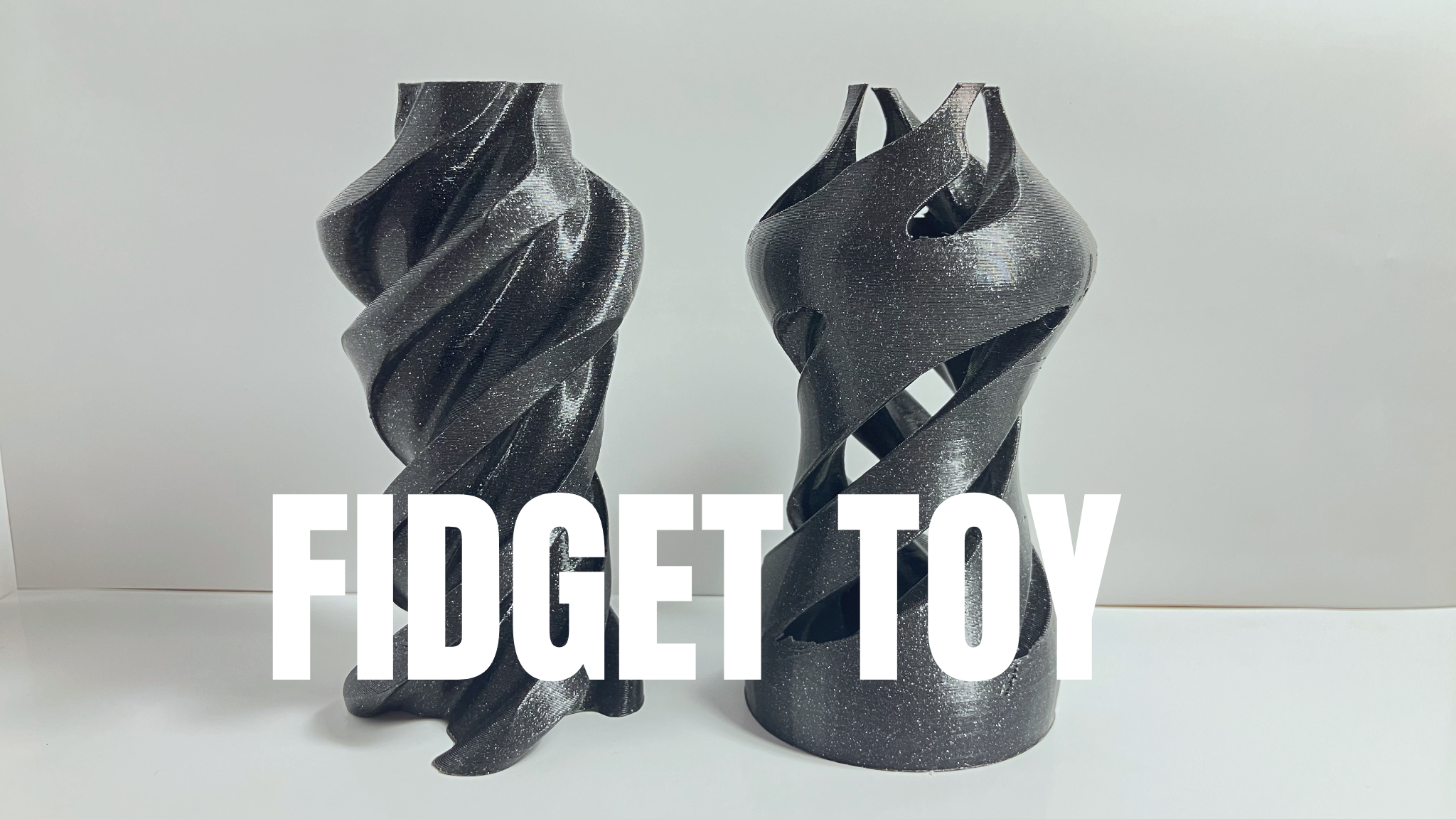 Spyral fidget toy
