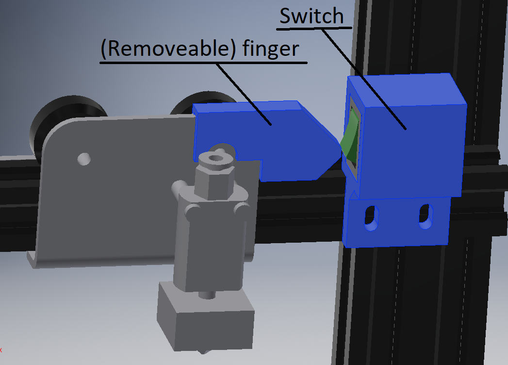 Ender 3 auto-off switch