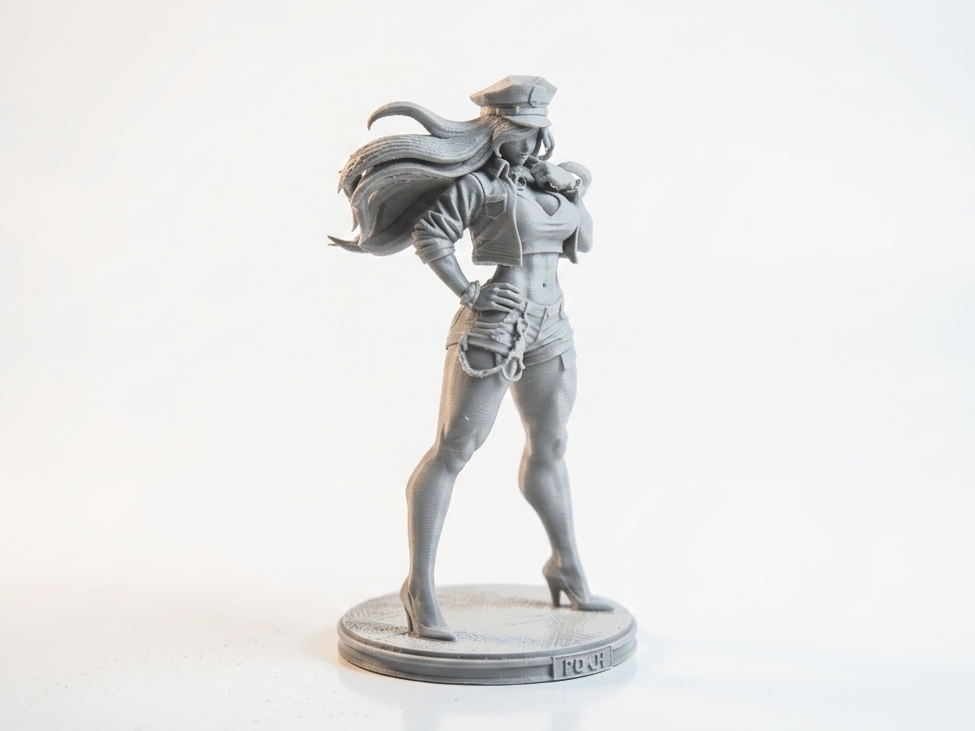 Poison Figurine Gaming Collectible 3D Printable