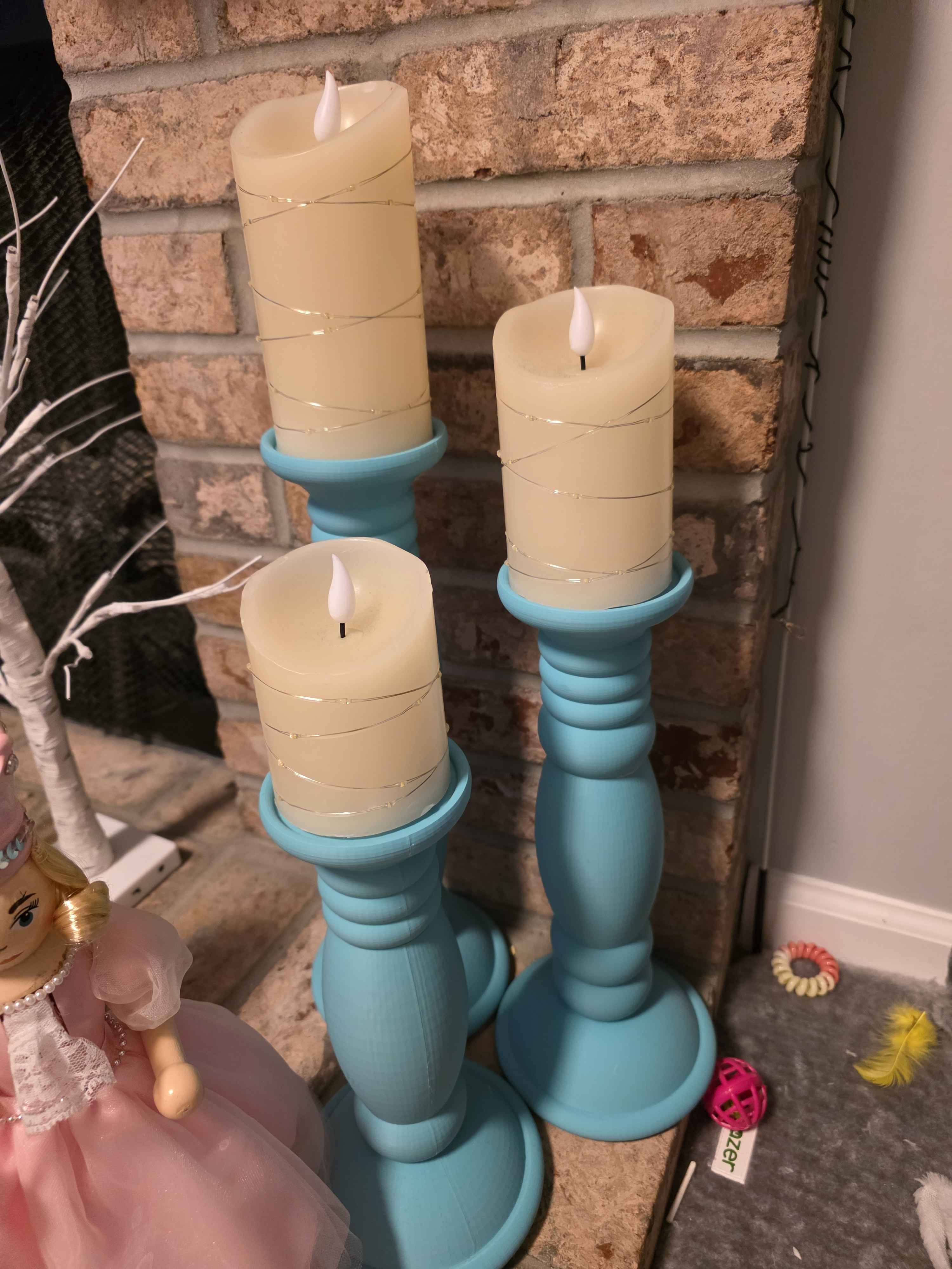 Large Candle Large Holder