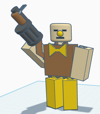 Die of Death Banana Civilian 3D model