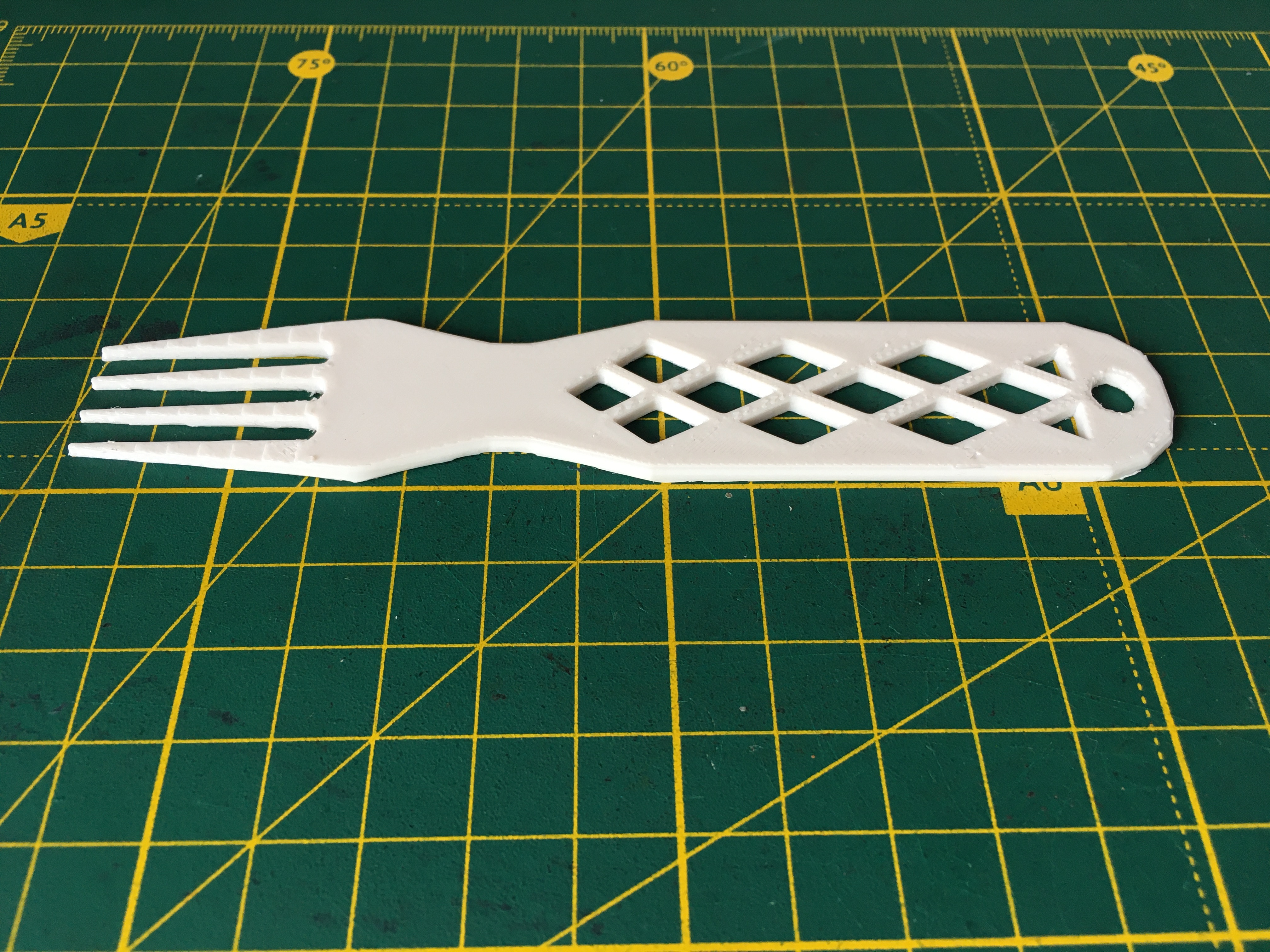 Mini Picnic Fork 3D model