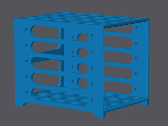 5 Tier Stackable 2.5 inch SATA drive enclosure