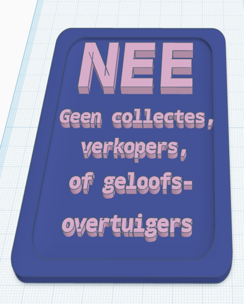 Geen plate