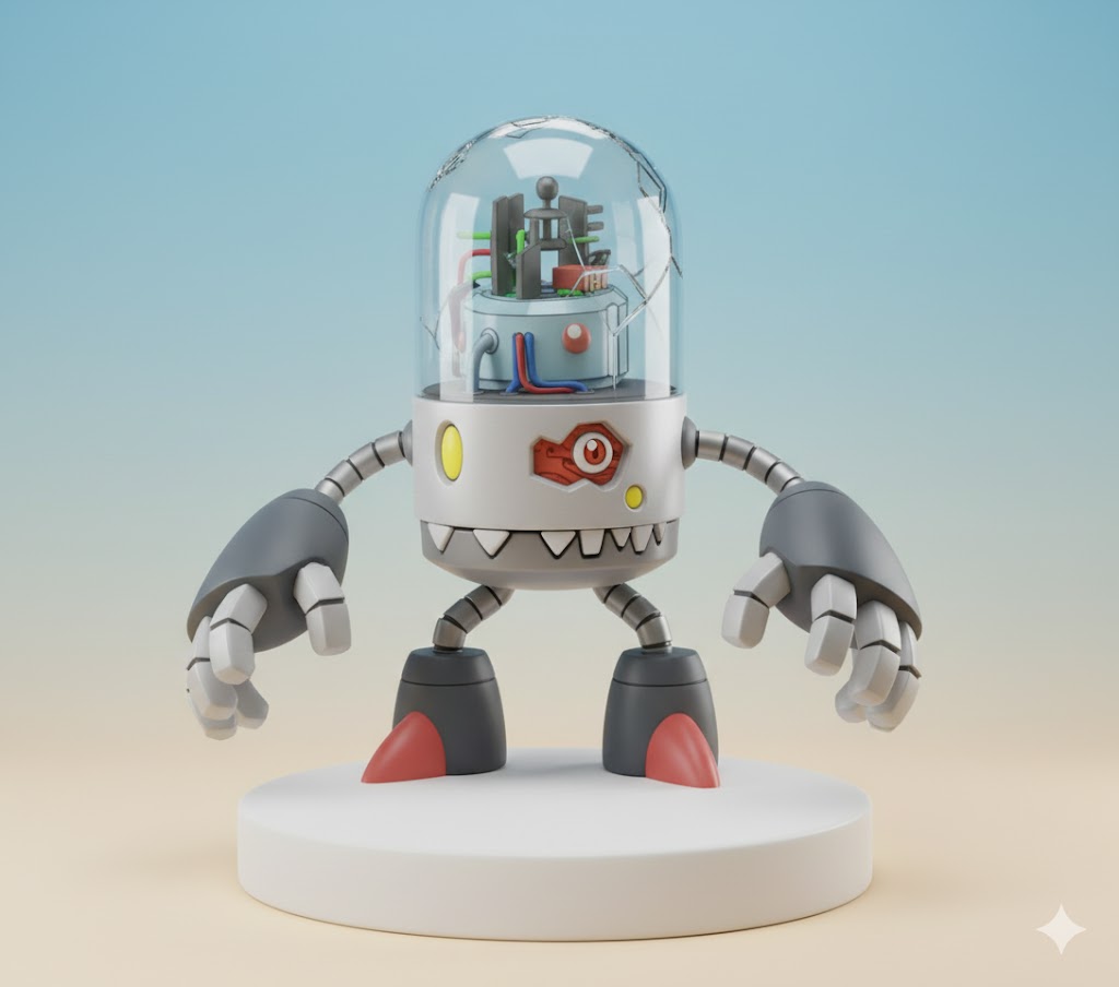 Nanomon Digimon Creature Model