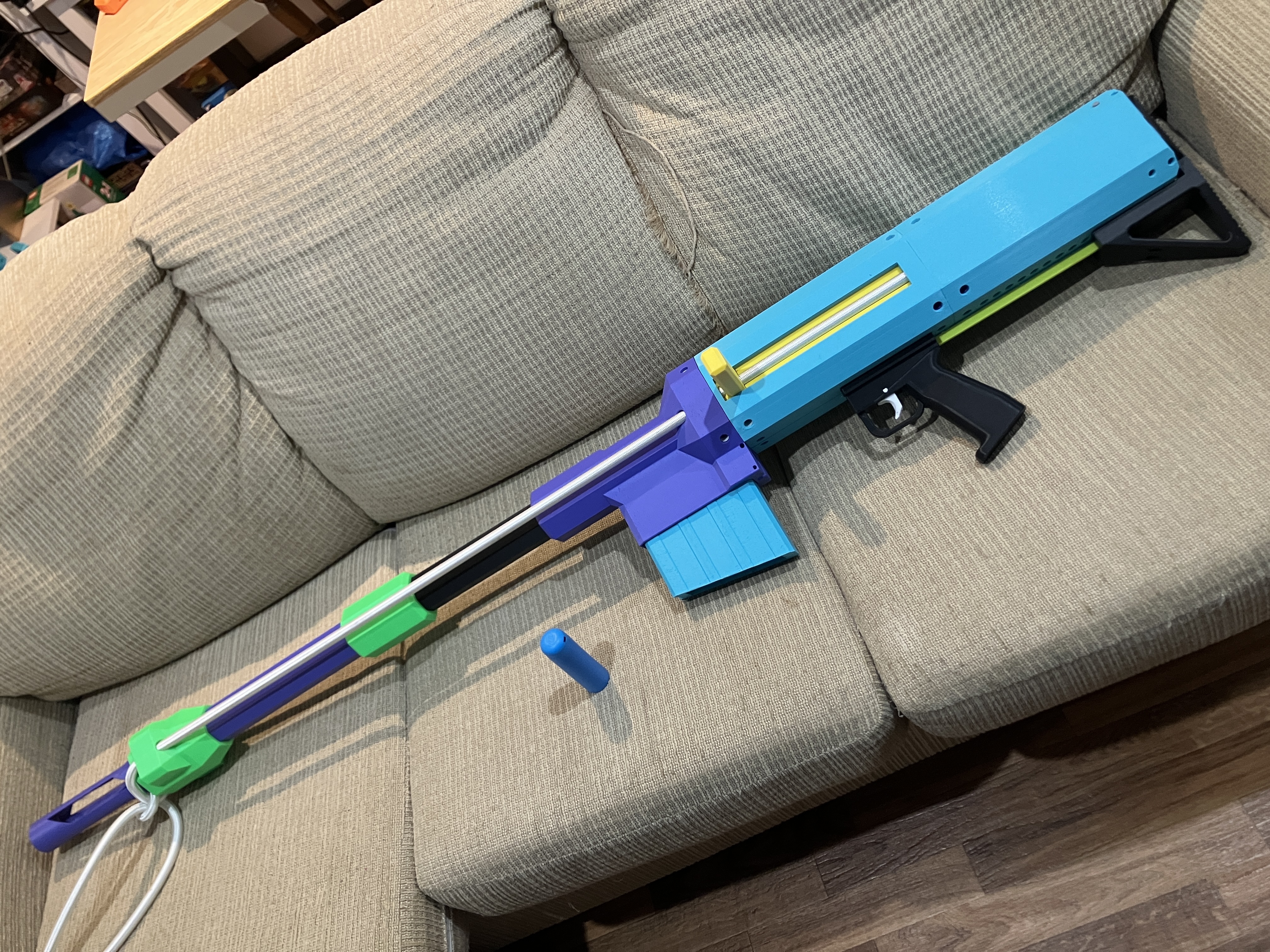 Grew, low hardware magfed MXL blaster