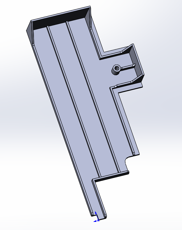 Inner heatbed cable cover Flashforge AD5X