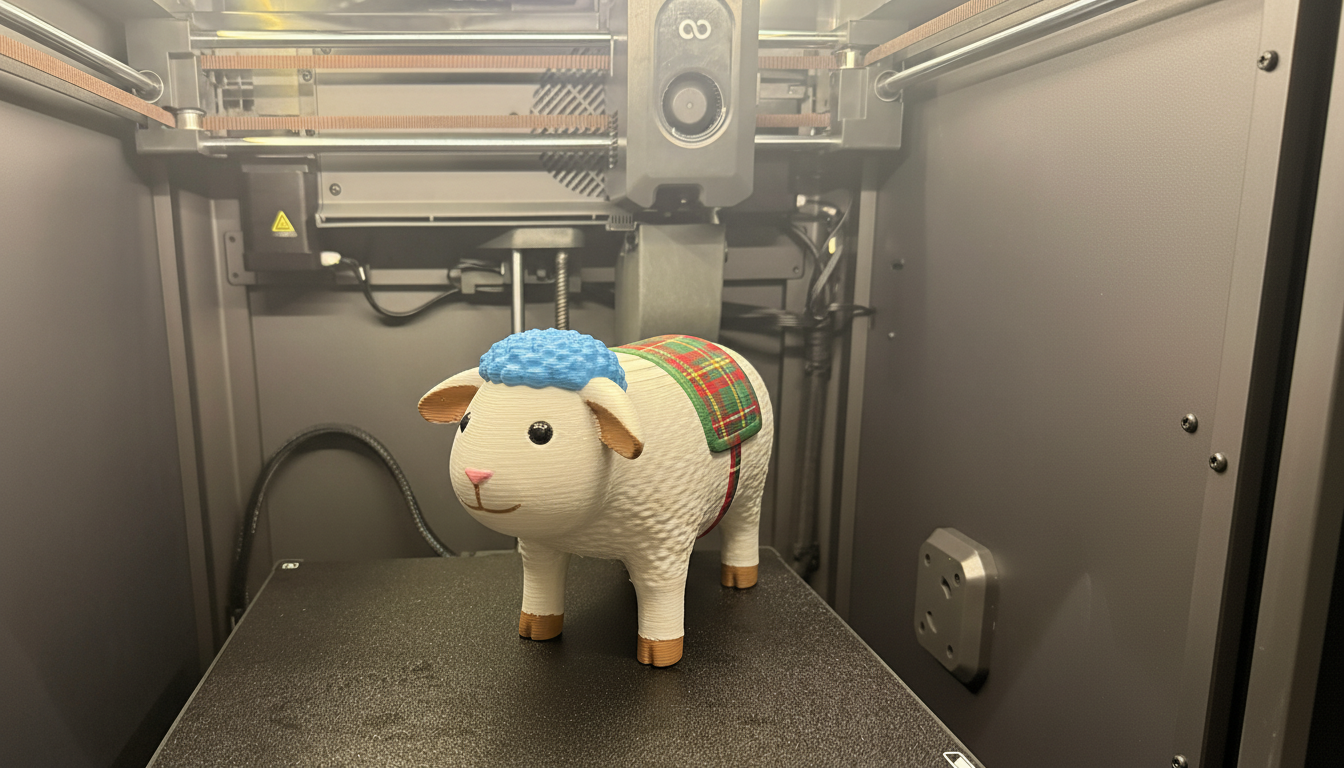 Sheep - Gentle Farm Animal Figurine