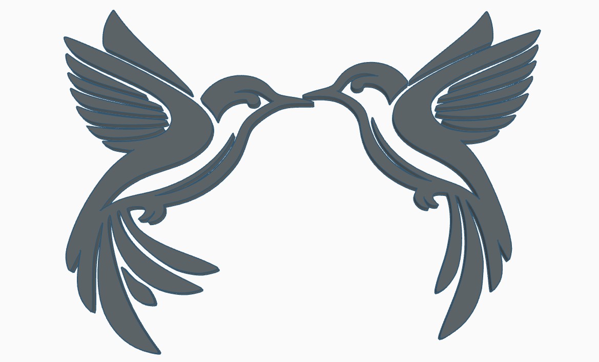 birds in love