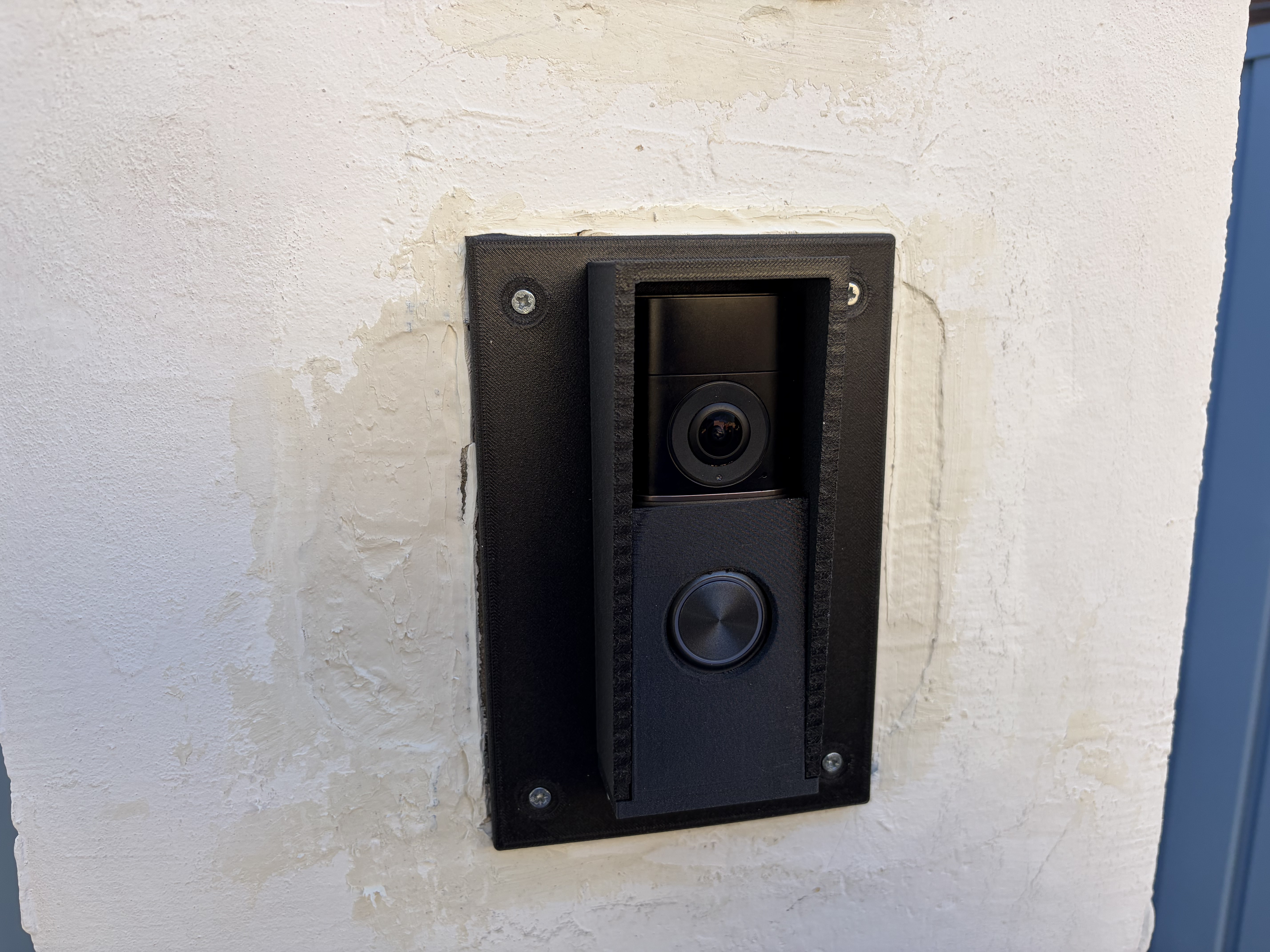 RING WIRED VIDEO DOORBELL PRO (3 GEN) HOLDER AND COVER 3D model