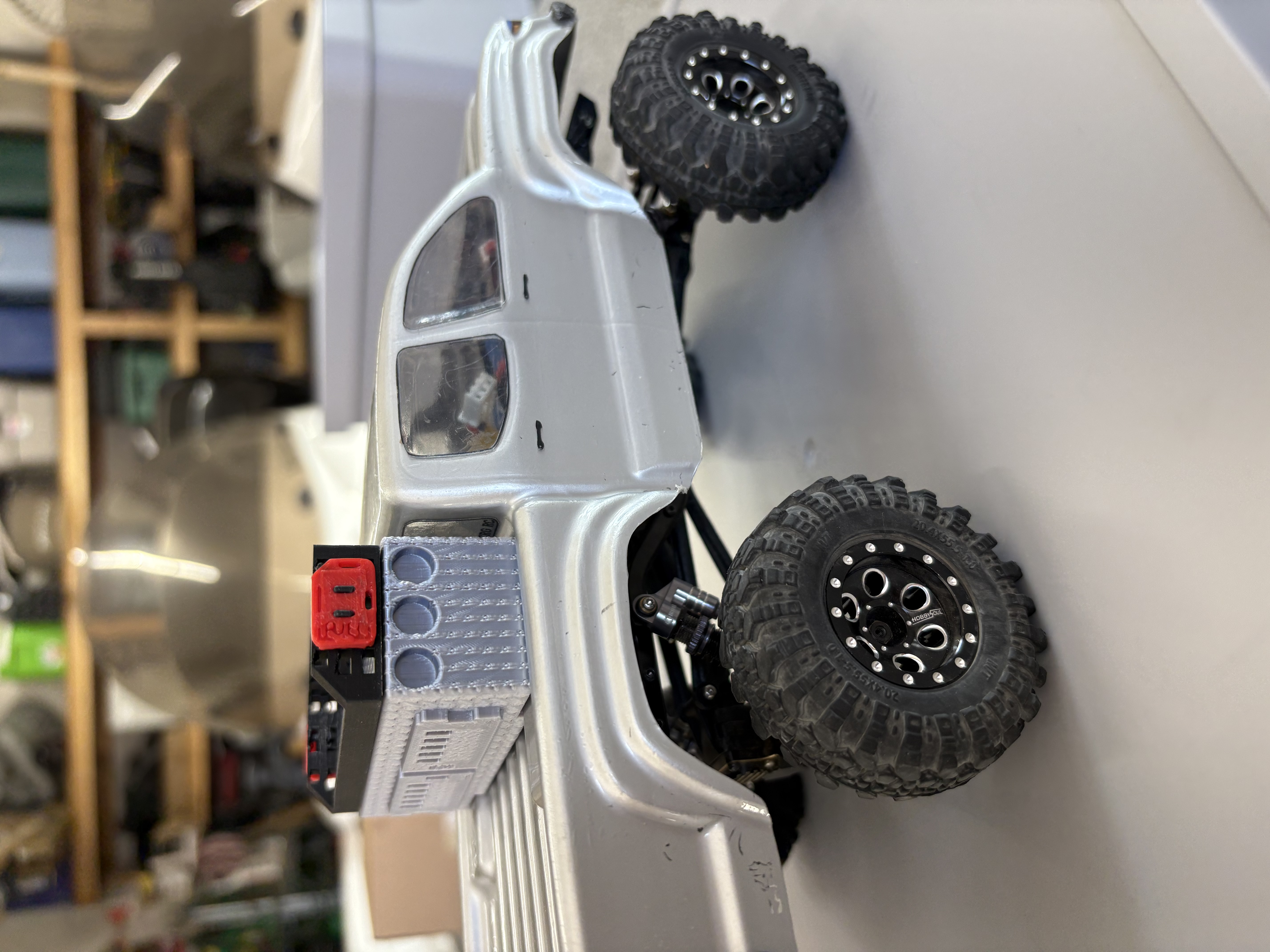 Toyota Tacoma Rock Crawler Dog Box with Yeti Cooler - Rack and Fuel Cans