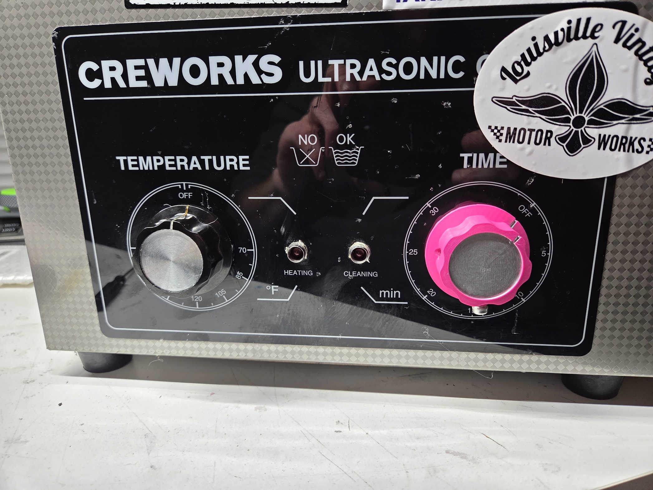 MF-A05 CREWORKS Ultrasonic Cleaner Knob