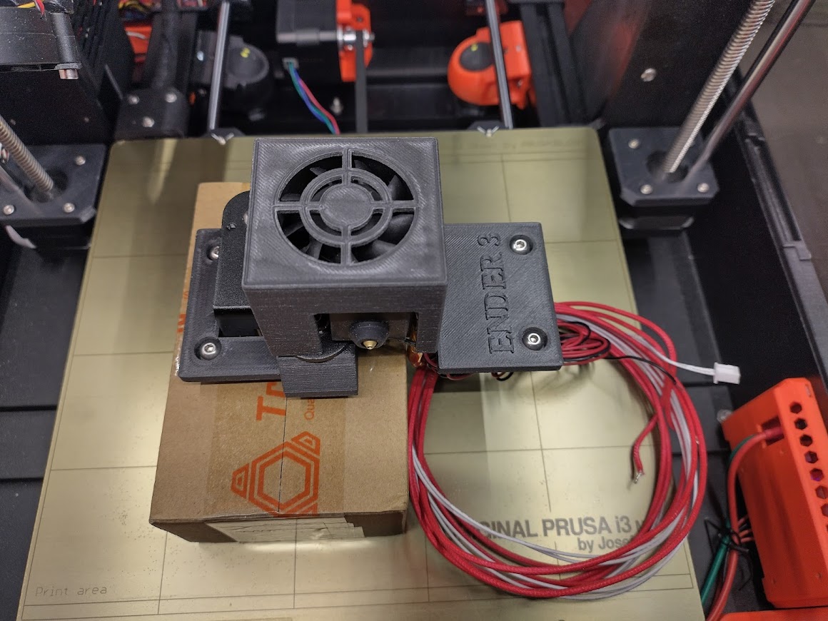 Recreator3D Ender 3 V2 Fan Shroud Remake