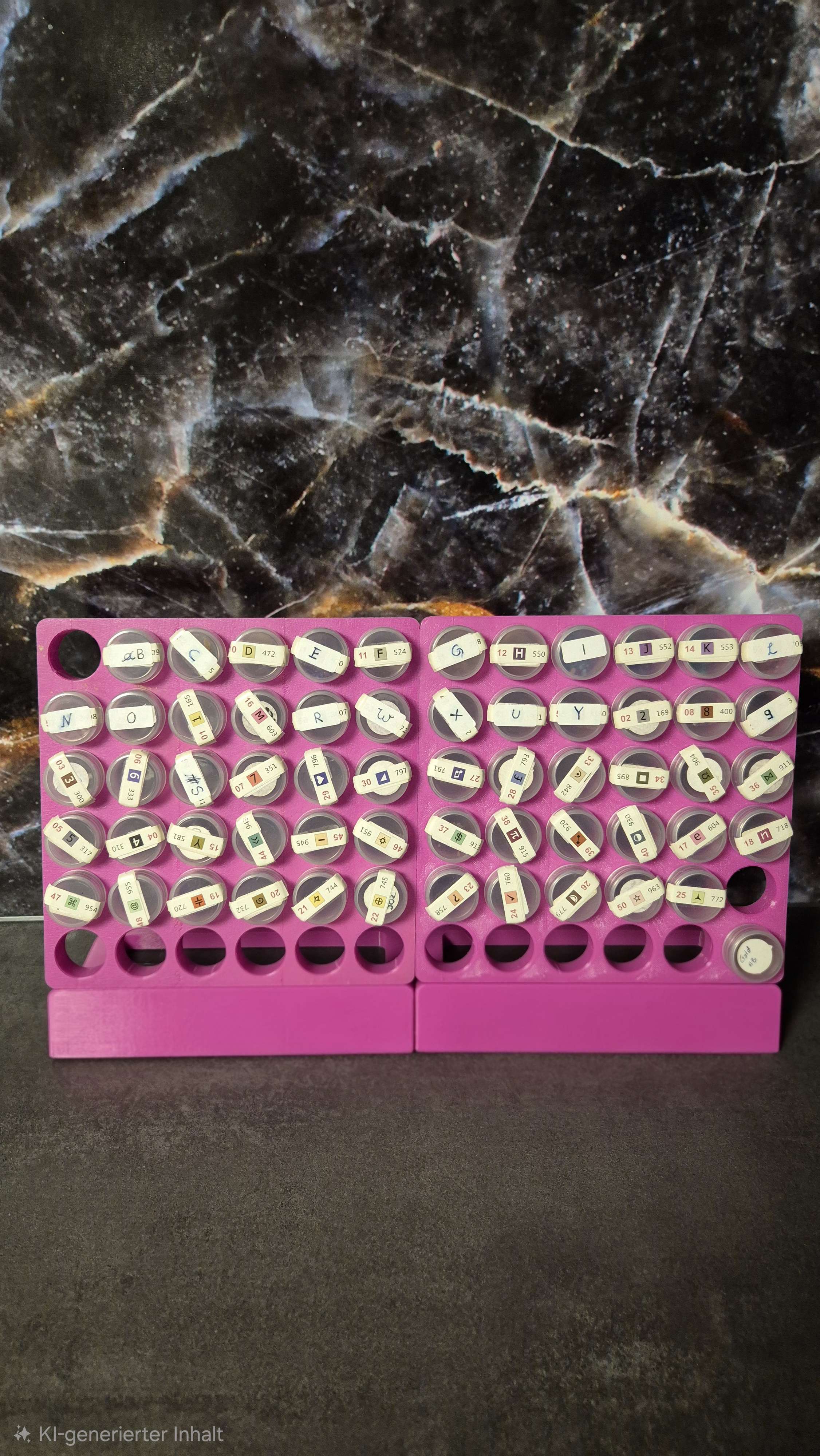 Modular Diamond Painting Drill Jar Rack – Space-Saving & Expandable