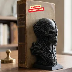 VARNOK BOOKSTAND MODERN / HOMEDECOR / GOTHIC / DARK DECOR / BOOKEND HOLDER