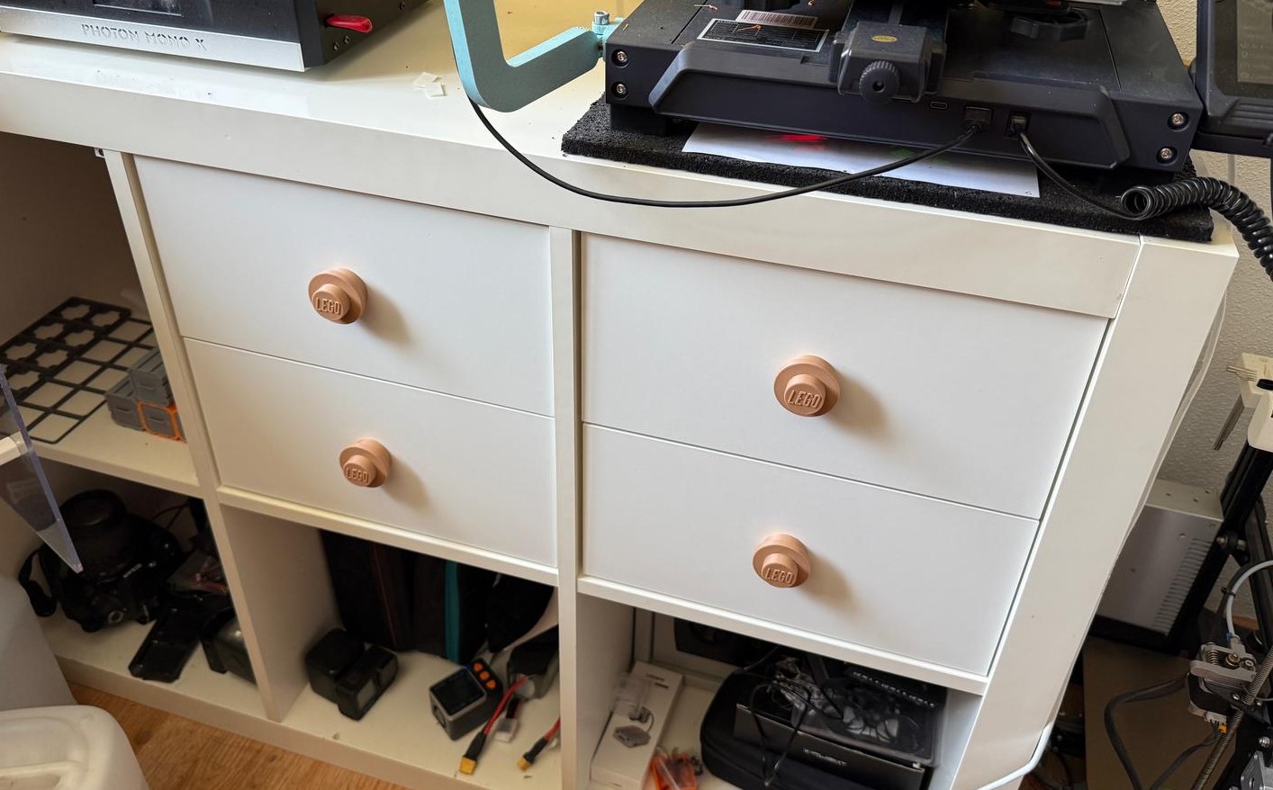 Drawer handle Lego