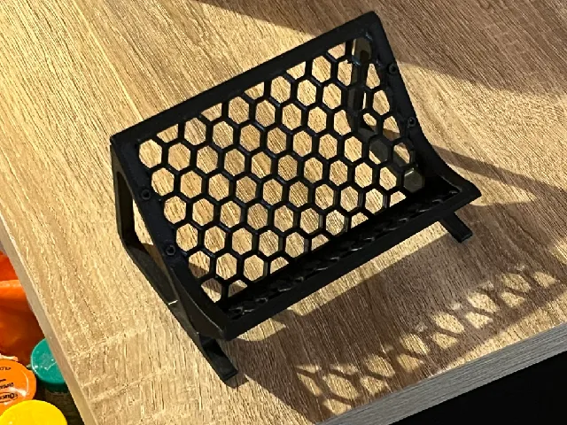 Honeycomb sponge drying rack