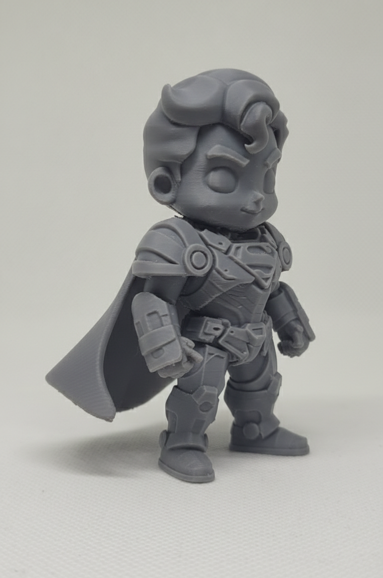 Chibi Superman woth Sci-fi armor — thumbnail 2