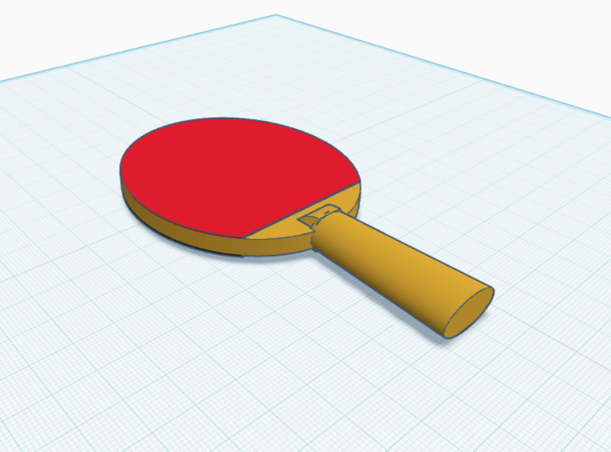 racchetta da ping pong