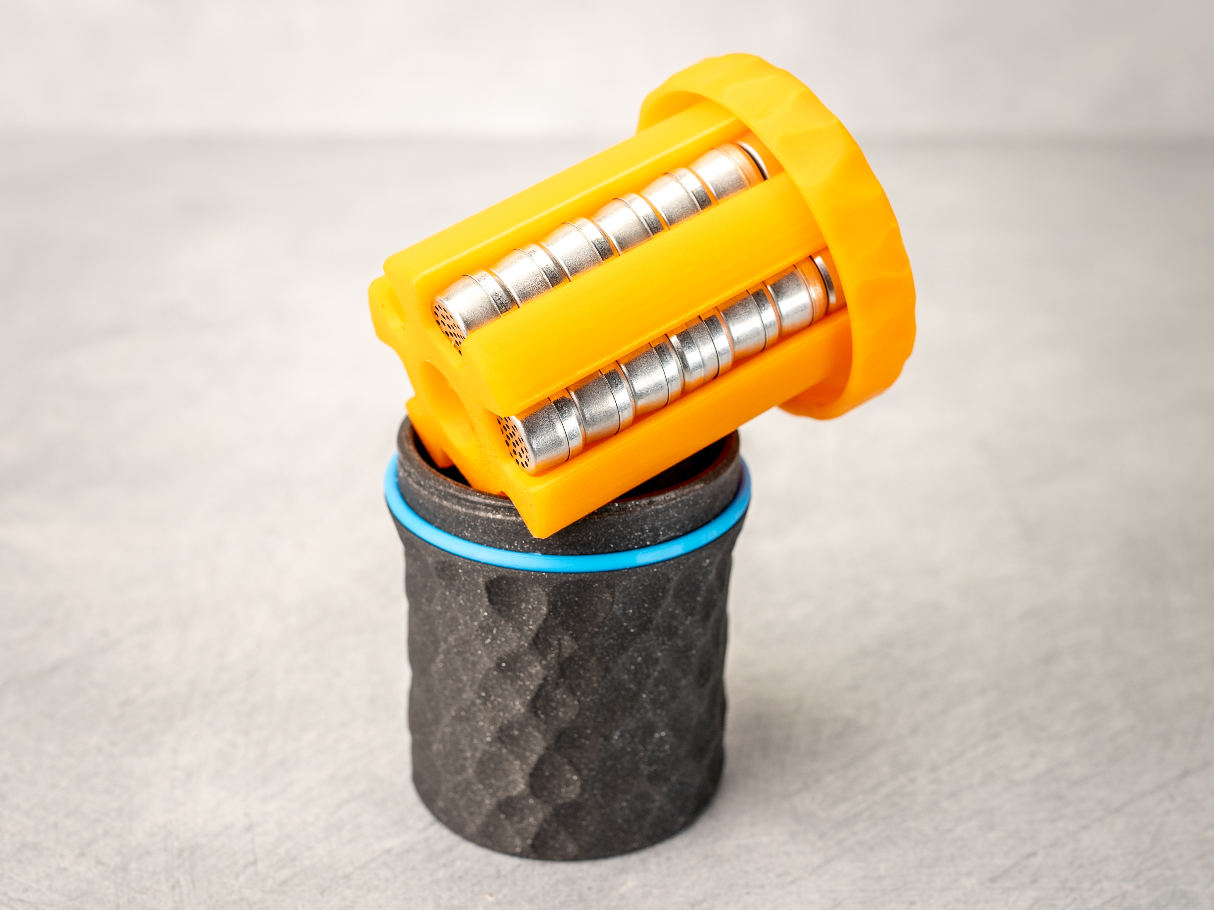 Miniatura 8 do modelo 3D Dosing Capsules Insert for Sealed Container