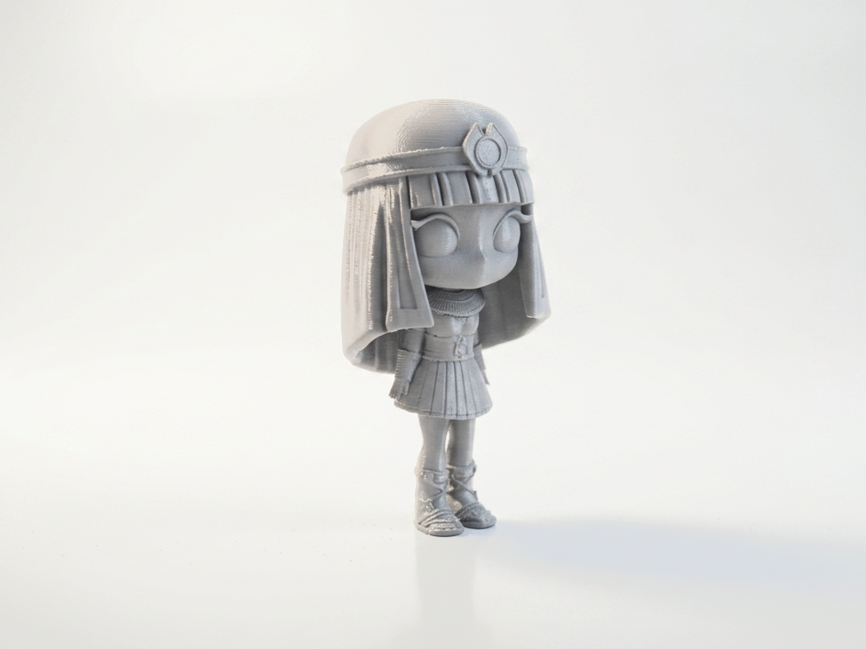 Chibi Cleopatra Figurine Cute Collectible 3D Printable