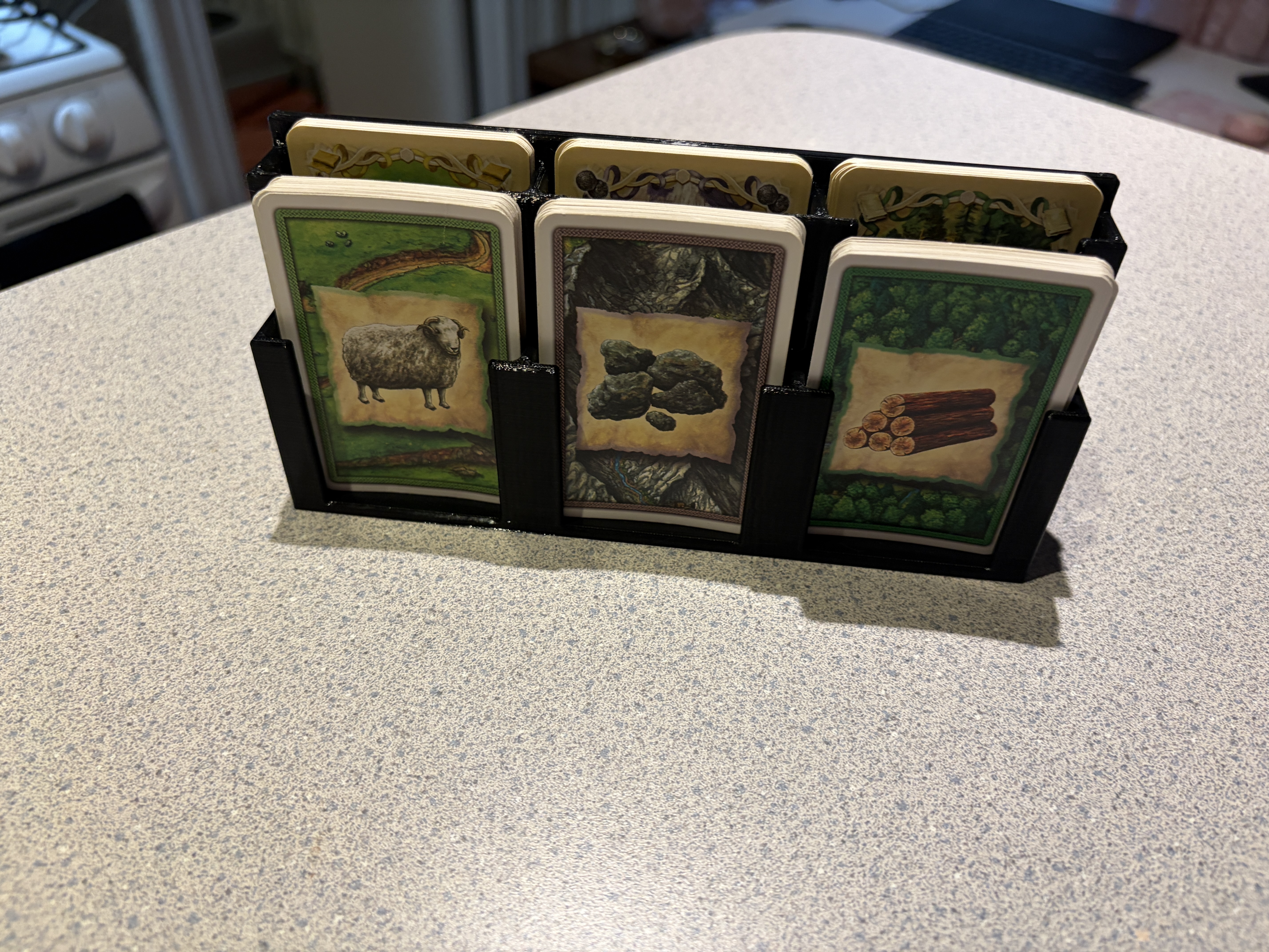 Catan Resource Card Holder