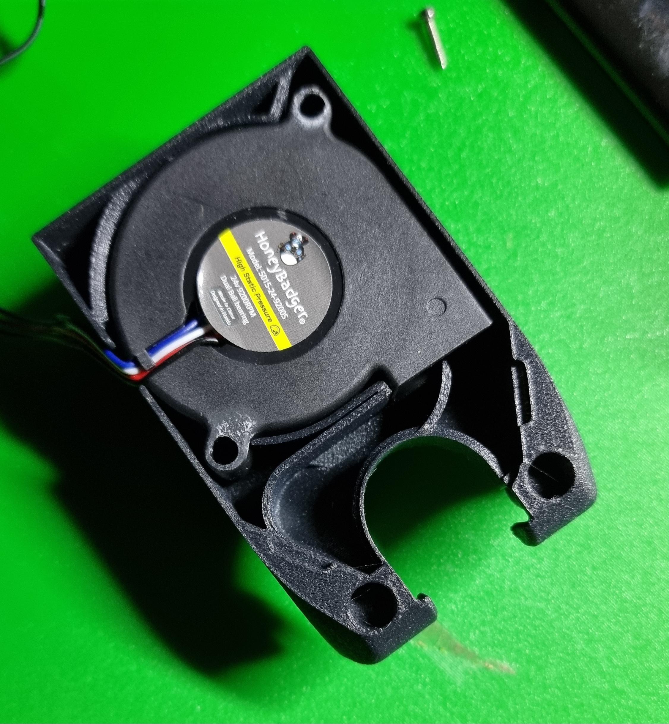 QIDI Q2 Improved cooling fan - new housing / duct for 5015 fan (regular and wide mouth)