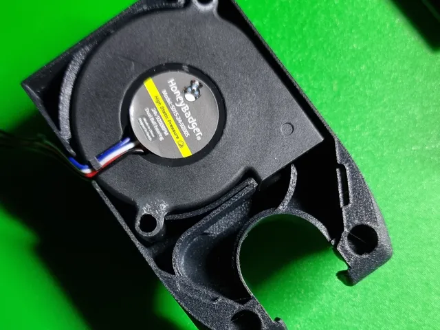 QIDI Q2 Improved cooling fan - new housing / duct for 5015 fan (regular and wide mouth)