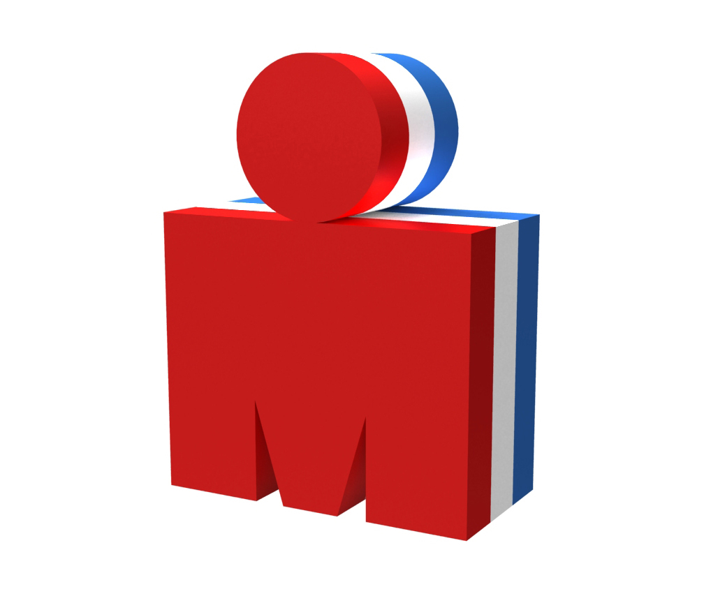 Ironman 3D Logo