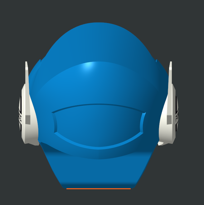 Cyber Mercurio - Cybercops Helmet