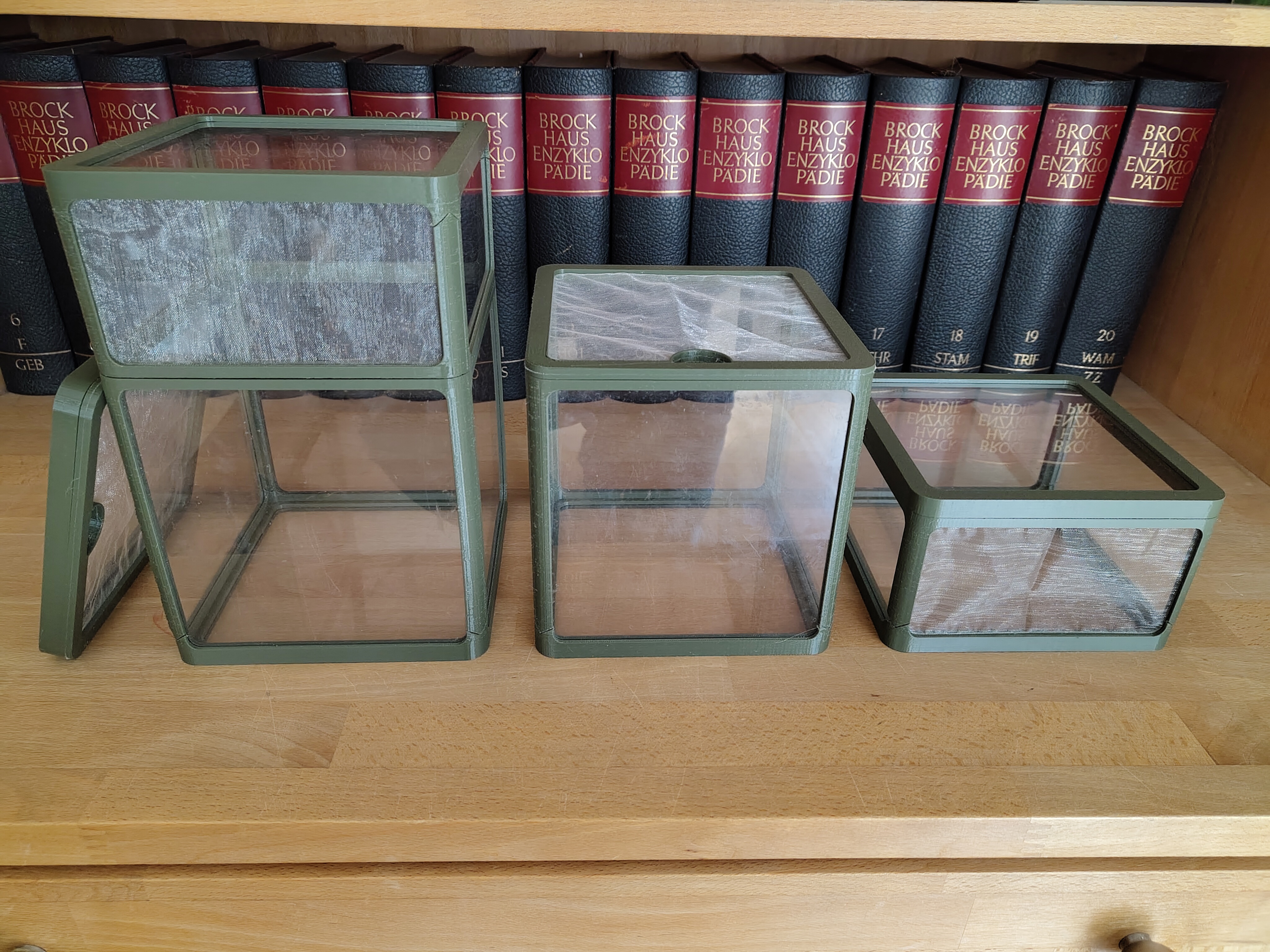 Reconfigurable Terrarium in 3 sizes