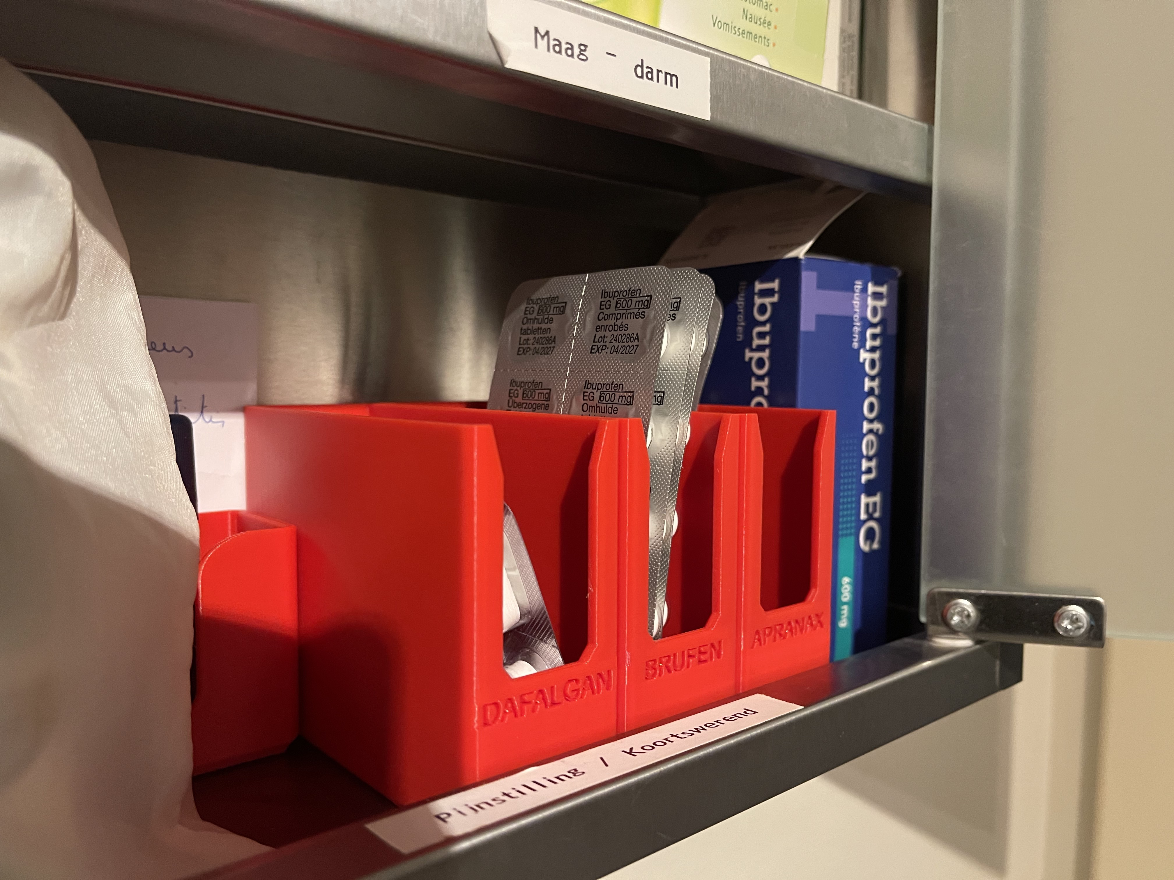 Medicine Cabinet Organiser for Blisters