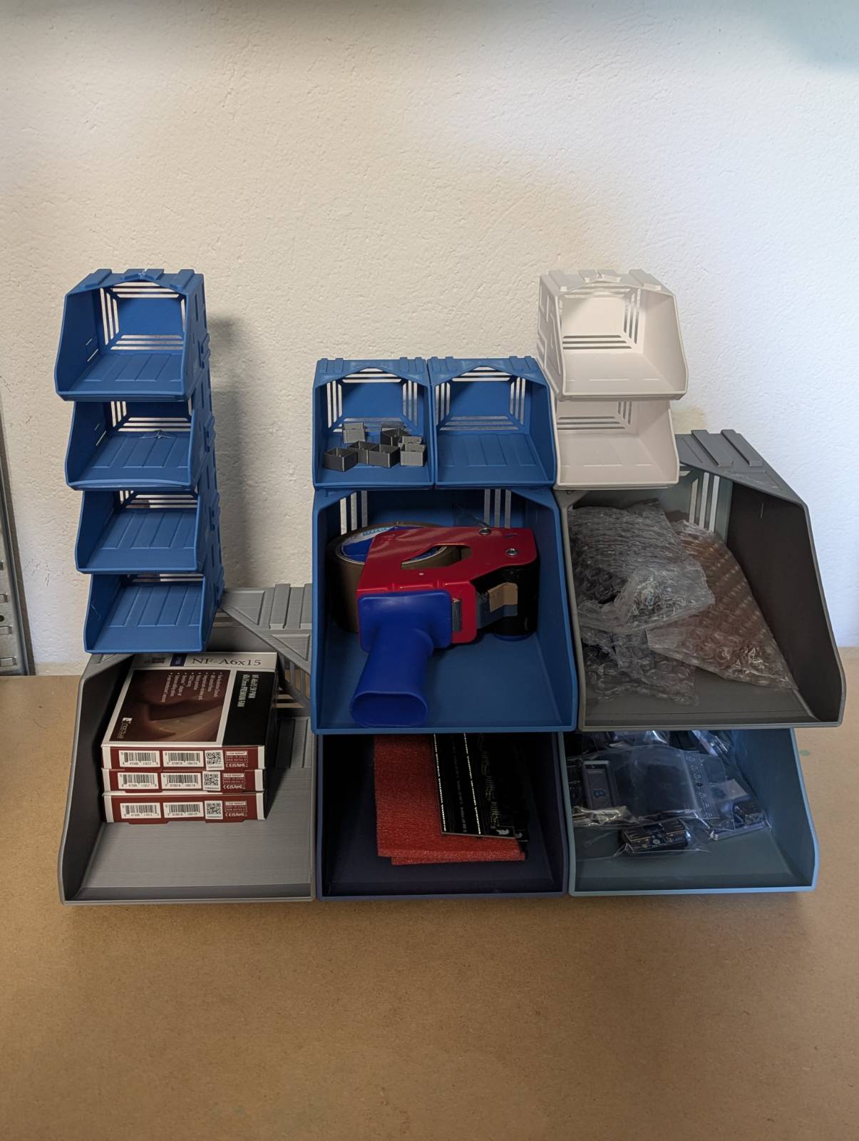 Miniatura 7 do modelo 3D Stackable Interlocking Bins