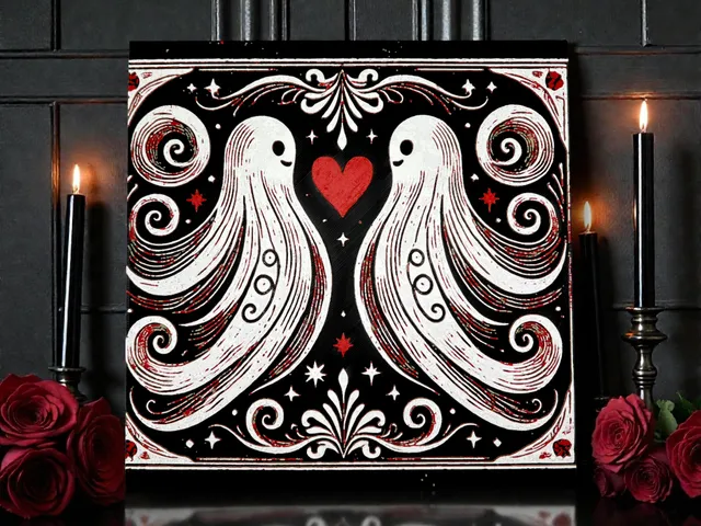 Forever Entwined - Ghost Couple #1 Valentine's Day Hueforge