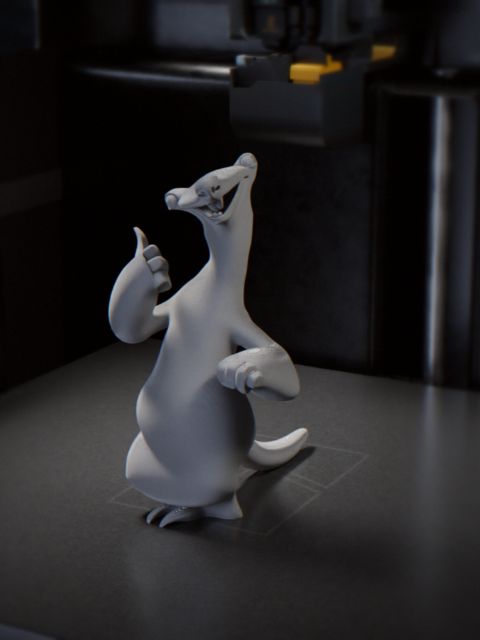 Cool Sloth Figurine Animals 3D Printable