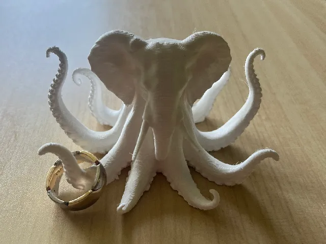 Octophant ring holder