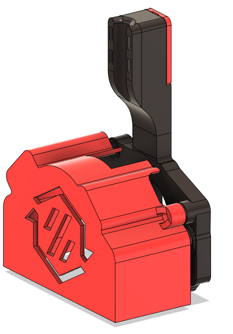 EBB36 Umbilical Mount and PCB cover compatible with the LGX extruder