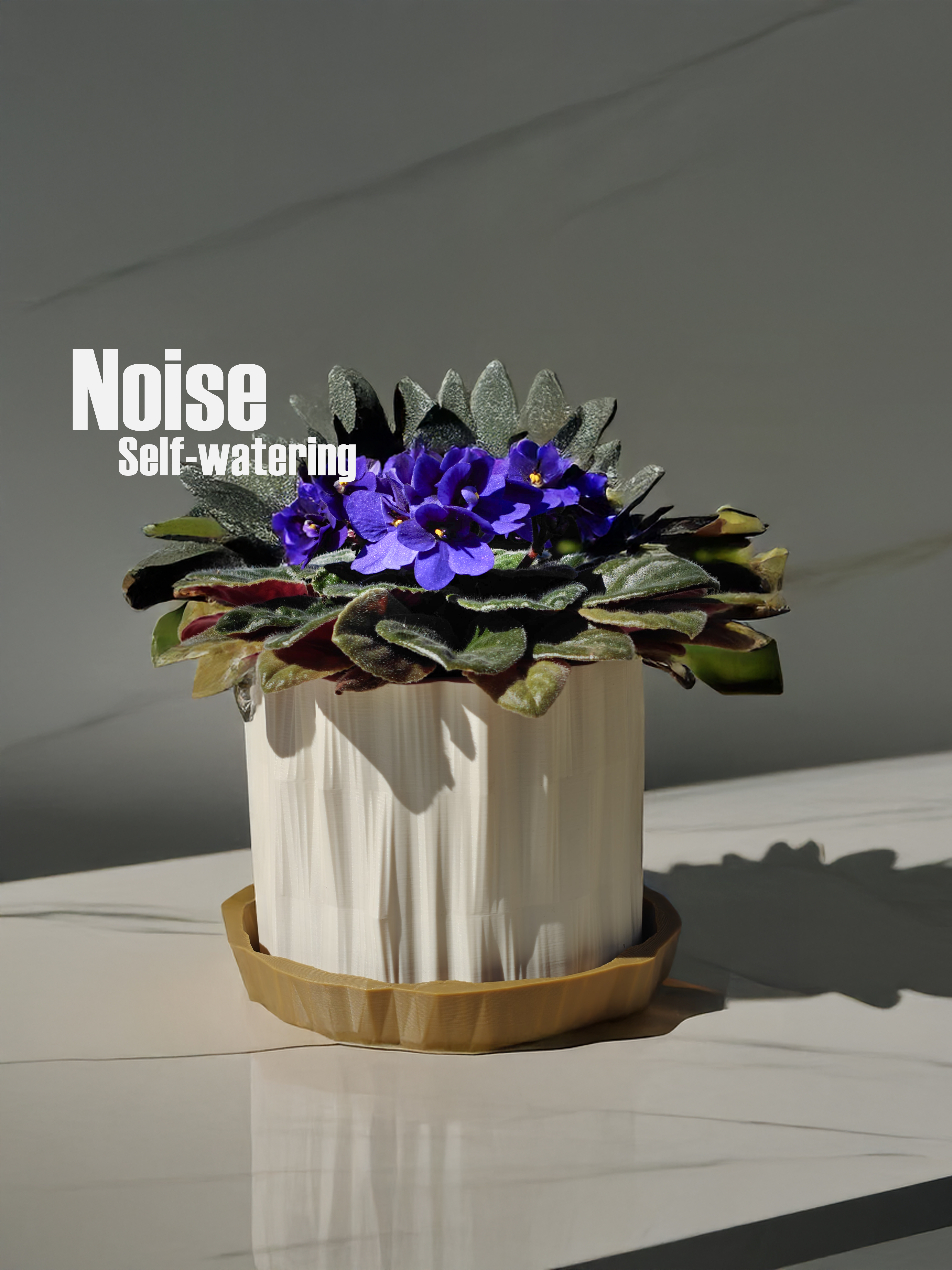 Noise Self-Watering Pot Planter