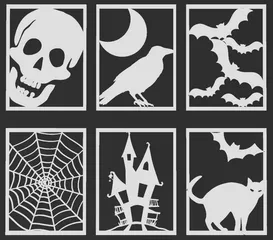 Halloween Lantern Panels