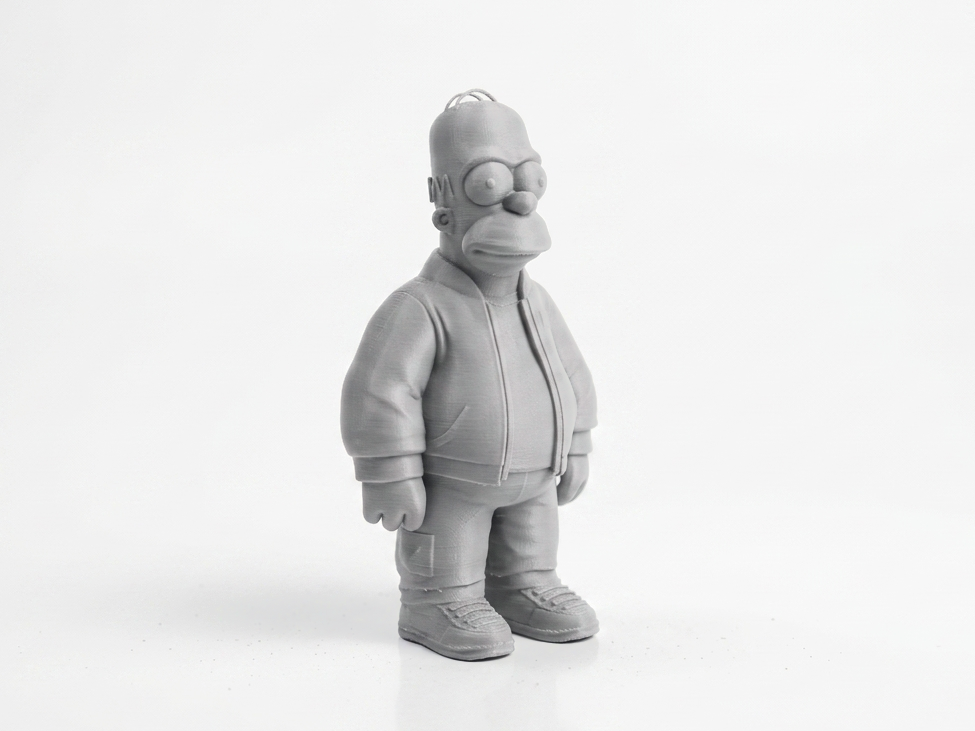 Homer Simpson Bust Cartoon Character 3D Printable