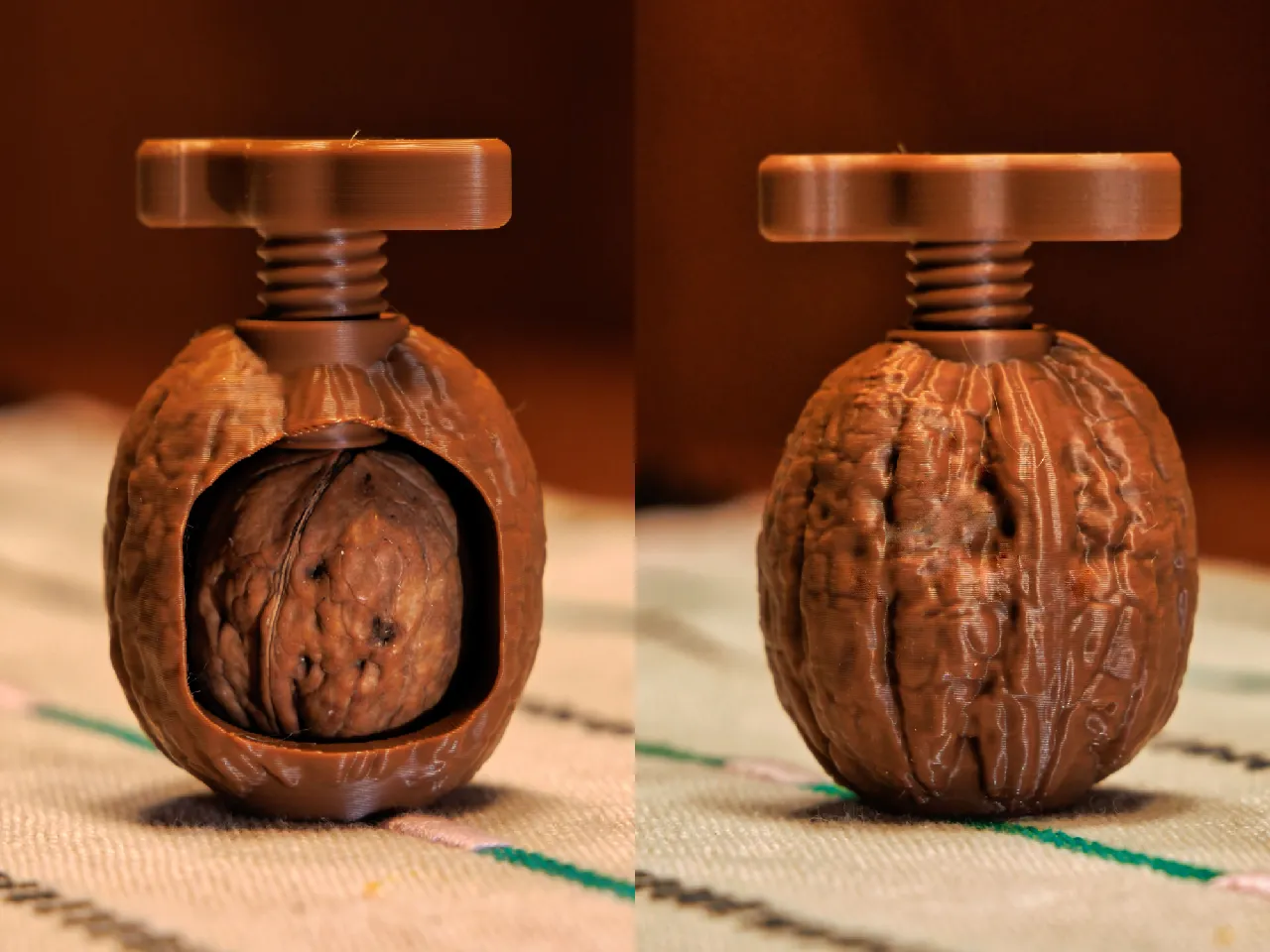 Walnut-shaped Nutcracker by buchnema | Download free STL model