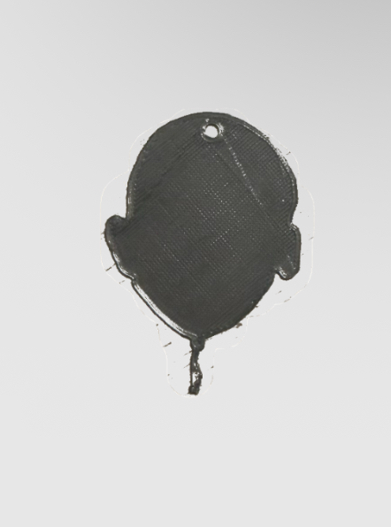 Balloonerism key chain